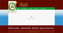 Desktop Screenshot of hamiltnhotel.com